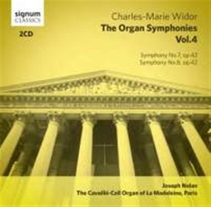 Widor - The Organ Symphonies Vol 4 i gruppen CD / Klassiskt hos Bengans Skivbutik AB (1058060)