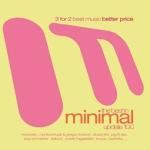 Blandade Artister - Best Of Minimal Update 10.0 i gruppen CD / Dans/Techno hos Bengans Skivbutik AB (1058279)