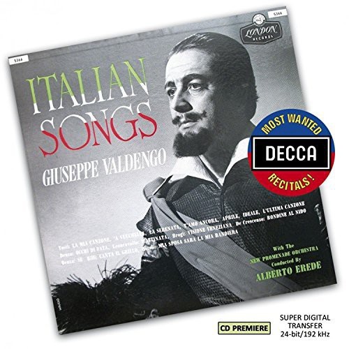 Giuseppe Valdengo - Italian Songs i gruppen CD / Klassiskt hos Bengans Skivbutik AB (1086954)