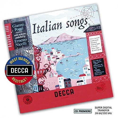 Gianni Poggi - Italian Songs i gruppen CD / Klassiskt hos Bengans Skivbutik AB (1086956)