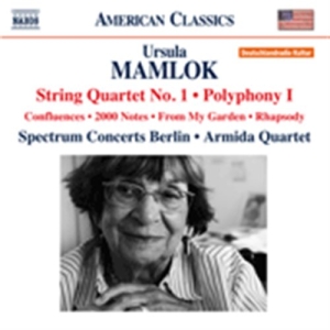 Mamlok - String Quartet i gruppen Externt_Lager / Naxoslager hos Bengans Skivbutik AB (1088093)
