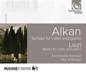 Alkan C.V. - Sonate Pour Violoncelle E i gruppen CD / Övrigt hos Bengans Skivbutik AB (1088114)