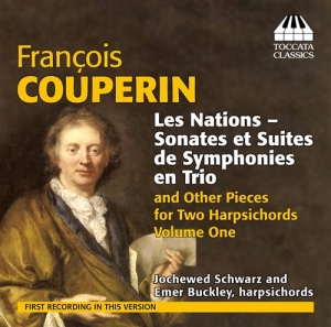 Couperin - Music For 2 Harpsichord i gruppen Externt_Lager / Naxoslager hos Bengans Skivbutik AB (1088155)