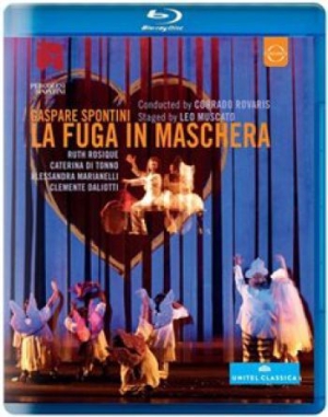 Spontini - La Fuga In Mascera (Blu-Ray) i gruppen DVD & BLU-RAY hos Bengans Skivbutik AB (1088457)