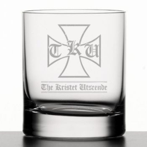 Kristet Utseende - Whiskey Glas Tku Logo i gruppen ÖVRIGT / Merchandise hos Bengans Skivbutik AB (1096399)