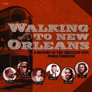 Blandade Artister - Walking To New OrleansCrescent Cit i gruppen CD / Jazz/Blues hos Bengans Skivbutik AB (1100003)