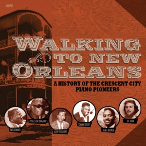 Blandade Artister - Walking To New OrleansCrescent Cit i gruppen CD / Blues,Jazz hos Bengans Skivbutik AB (1100003)