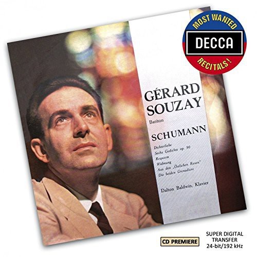 Souzay Gérard/Bladwin Dalton - Dichterliede, 6 Gedichte & Requiem i gruppen CD / Klassiskt hos Bengans Skivbutik AB (1102909)
