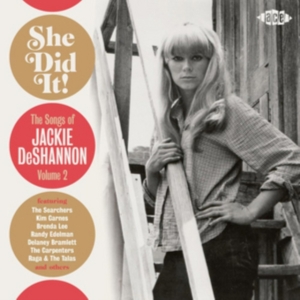 Various Artists - She Did It! The Songs Of Jackie Des i gruppen CD / Pop-Rock hos Bengans Skivbutik AB (1103425)