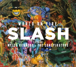 Slash - World On Fire i gruppen CD / Pop-Rock hos Bengans Skivbutik AB (1104001)