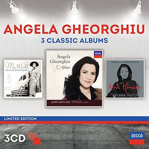 Gheorghiu Angela - 3 Classic Albums i gruppen CD / Klassiskt hos Bengans Skivbutik AB (1109210)