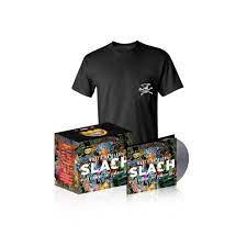Slash - World On Fire [cd+T-Shirt - La i gruppen Minishops / Slash hos Bengans Skivbutik AB (1109218)