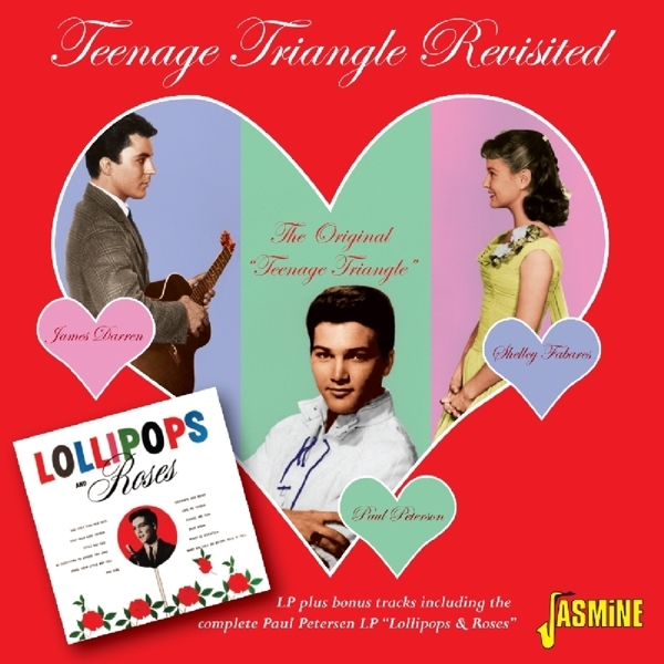 Fabares Shelley/James Darren/Paul Petersen - Teenage Triangle Revisited i gruppen CD / Toppsäljare hos Bengans Skivbutik AB (1111479)
