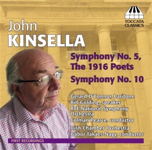 Kinsella - Symphonies 5&10 i gruppen Externt_Lager / Naxoslager hos Bengans Skivbutik AB (1113211)