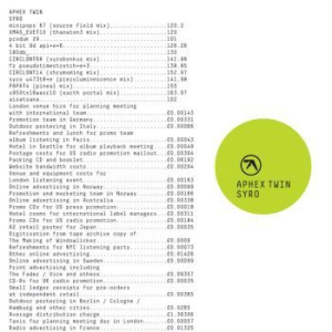 Aphex Twin - Syro i gruppen CD / Rock hos Bengans Skivbutik AB (1114121)