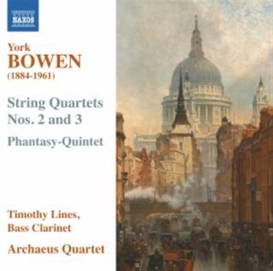 Bowen - String Quartets 2&3 i gruppen Externt_Lager / Naxoslager hos Bengans Skivbutik AB (1114153)