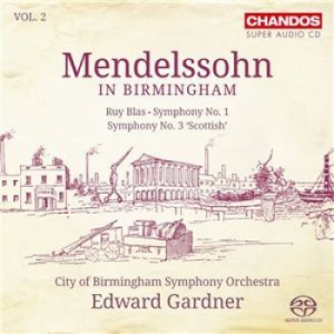 Felix Mendelssohn - In Birmingham i gruppen MUSIK / SACD / Klassiskt hos Bengans Skivbutik AB (1126939)