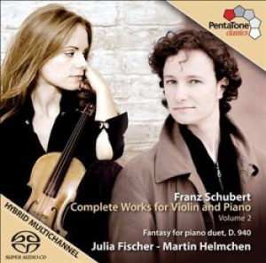 Schubert - Works For Violin i gruppen MUSIK / SACD / Klassiskt hos Bengans Skivbutik AB (1127872)