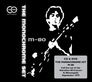 Monochrome Set - M-80 (Cd+Dvd) i gruppen CD / Pop-Rock hos Bengans Skivbutik AB (1127958)
