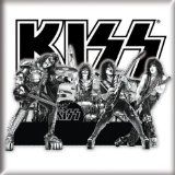 KISS - Fridge Magnet: Graphite Band i gruppen MERCHANDISE / Magnet / Hårdrock hos Bengans Skivbutik AB (1129636)