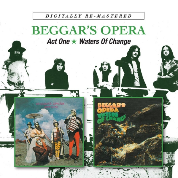 Beggars Opera - Act One/Waters Of Change i gruppen CD / Pop hos Bengans Skivbutik AB (1131149)