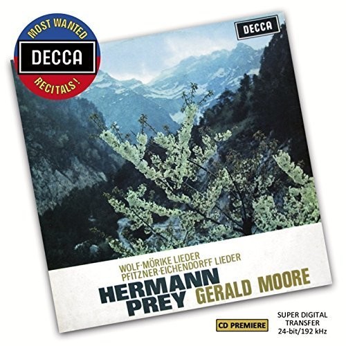 Prey Hermann - Lieder i gruppen CD / Klassiskt hos Bengans Skivbutik AB (1133535)