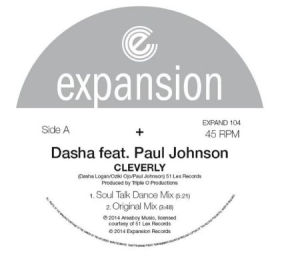 Dasha Feat.Paul Johnson - Cleverly i gruppen VINYL / RNB, Disco & Soul hos Bengans Skivbutik AB (1134419)