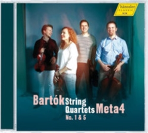 Bartok - String Quartets i gruppen Externt_Lager / Naxoslager hos Bengans Skivbutik AB (1134989)