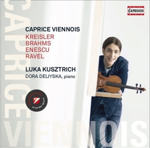 Kreisler / Brahms / Enescu / Ravel - Caprice Viennois i gruppen Externt_Lager / Naxoslager hos Bengans Skivbutik AB (1135012)