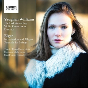 Vaughan Williams / Elgar - Works For Violin i gruppen Externt_Lager / Naxoslager hos Bengans Skivbutik AB (1135045)