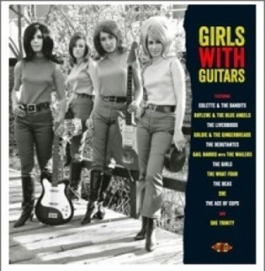 Various Artists - Girls With Guitars i gruppen VINYL / Pop-Rock hos Bengans Skivbutik AB (1142354)