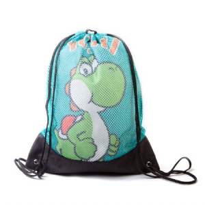 Nintendo Mario - Nintendo - Yoshi Mesh Gym Bag i gruppen ÖVRIGT / Merchandise hos Bengans Skivbutik AB (1146617)