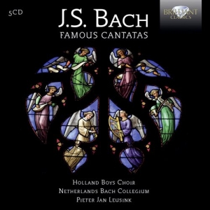 Bach - Cantatas i gruppen Externt_Lager / Naxoslager hos Bengans Skivbutik AB (1148197)