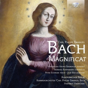 Cpe Bach - Magnificat i gruppen Externt_Lager / Naxoslager hos Bengans Skivbutik AB (1148200)