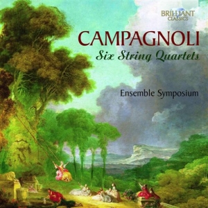 Campagnoli - Six String Quartets i gruppen Externt_Lager / Naxoslager hos Bengans Skivbutik AB (1148203)