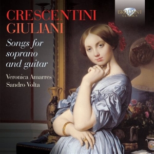 Crescentini / Giuliani - Songs For Sopranos And Guitar i gruppen Externt_Lager / Naxoslager hos Bengans Skivbutik AB (1148207)