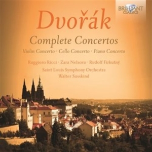 Dvorak - Complete Concertos i gruppen Externt_Lager / Naxoslager hos Bengans Skivbutik AB (1148210)