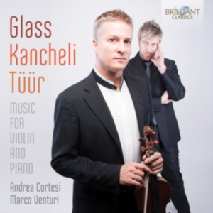 Glass / Kancheli / Tuur - Music For Violin And Piano i gruppen Externt_Lager / Naxoslager hos Bengans Skivbutik AB (1148213)