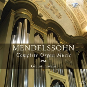 Mendelssohn - Organ Music i gruppen Externt_Lager / Naxoslager hos Bengans Skivbutik AB (1148217)