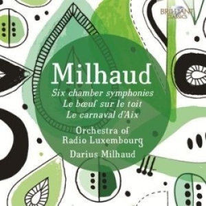 Milhaud - Chamber Symphonies i gruppen CD / Klassiskt hos Bengans Skivbutik AB (1148219)