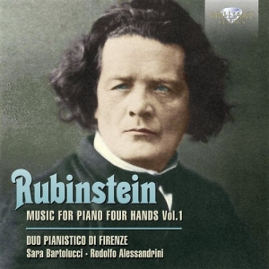 Rubinstein - Music For Piano Four Hands i gruppen Externt_Lager / Naxoslager hos Bengans Skivbutik AB (1148224)