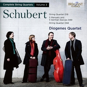 Schubert - String Quartets Vol 3 i gruppen Externt_Lager / Naxoslager hos Bengans Skivbutik AB (1148229)