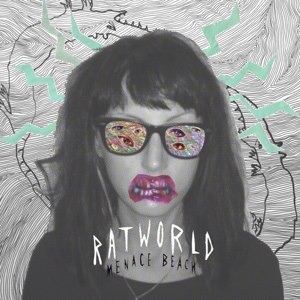 Menace Beach - Ratworld i gruppen VINYL / Toppsäljare hos Bengans Skivbutik AB (1152276)