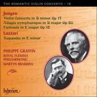 Jongen/Lazzari - Romantic Violin Concerto Vol 18 i gruppen Externt_Lager / Naxoslager hos Bengans Skivbutik AB (1154671)
