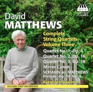 Matthews - String Quartets Vol 3 i gruppen Externt_Lager / Naxoslager hos Bengans Skivbutik AB (1156971)