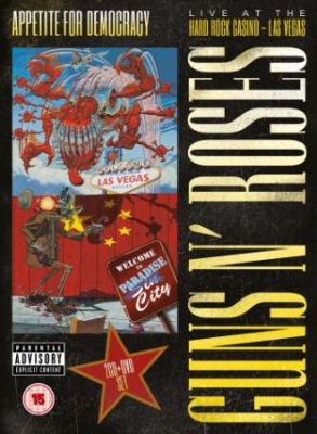 Guns N' Roses - Appetite For Democracy (2Cd+Dvd) i gruppen CD / Hårdrock/ Heavy metal hos Bengans Skivbutik AB (1165057)