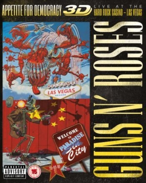Guns N' Roses - Appetite For Democracy (2Cd+Bluray) i gruppen CD / Hårdrock/ Heavy metal hos Bengans Skivbutik AB (1165058)