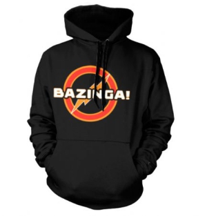 Big Bang Theory - Big Bang Theory Hoodie Bazinga Underground i gruppen ÖVRIGT / Merchandise hos Bengans Skivbutik AB (1165213)