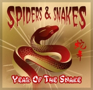 Spiders & Snakes - Year Of The Snake i gruppen CD / Hårdrock/ Heavy metal hos Bengans Skivbutik AB (1167456)