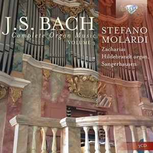 Bach - Organ Music Vol 3 i gruppen Externt_Lager / Naxoslager hos Bengans Skivbutik AB (1167971)